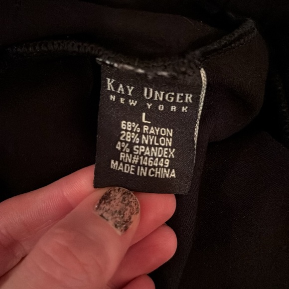 Kay Unger Black Pants - Picture 8 of 9